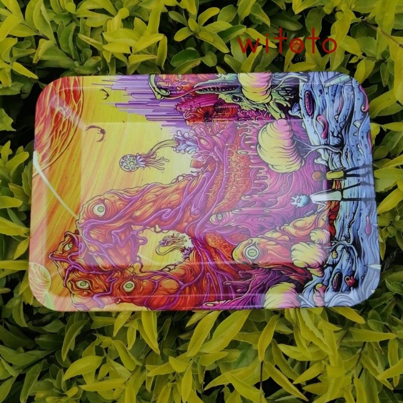 BANDEJA RICK Y MORTY 13 18X14 CM